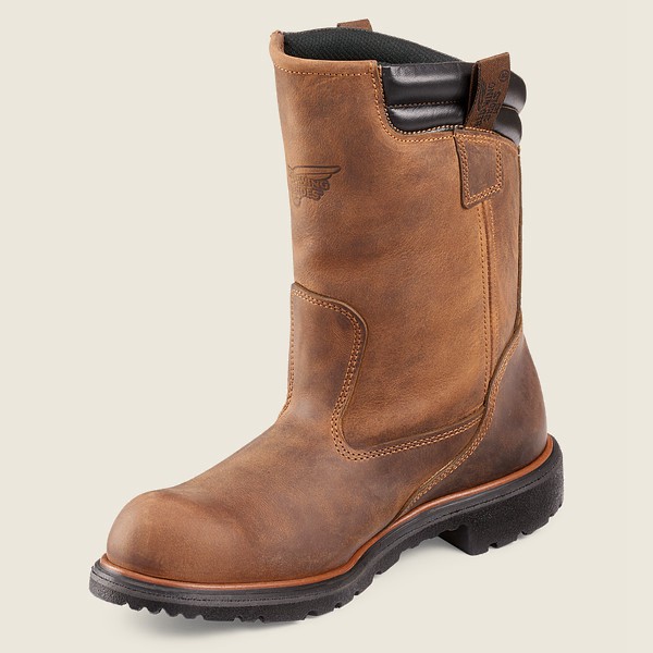 Botas de Seguridad Red Wing Hombre Marrom - Dynaforce® - 11-Inch Toe Pull-On - 671-TGCXBZ